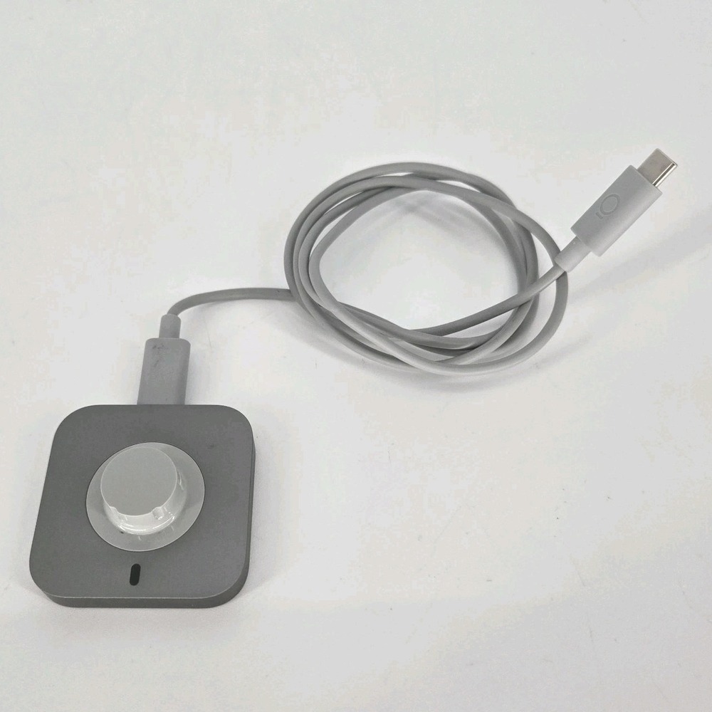 Oura Ring Gen 3 Charger Size 8 OEM Dock USB-C Cable OURA2402 Tested No Ring Gray